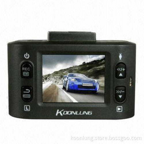 Car Cam Black Box with Motion Detection, 480 x 240 Pixels Resolution